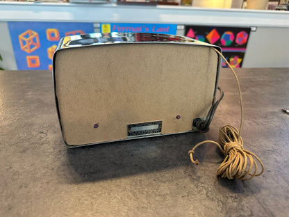 Sears & Roebuck 1950 Chrome AM Radio