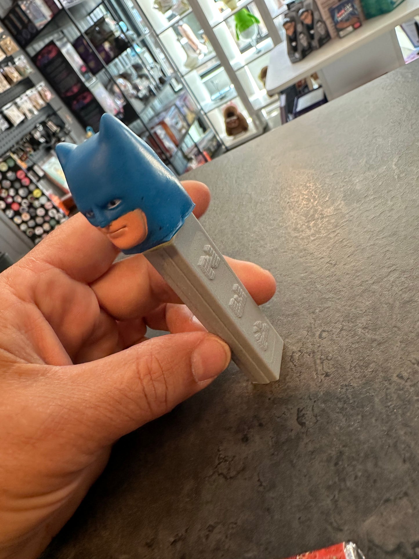1978 Batman Pez Dispenser - Original Packaging - No Feet Version