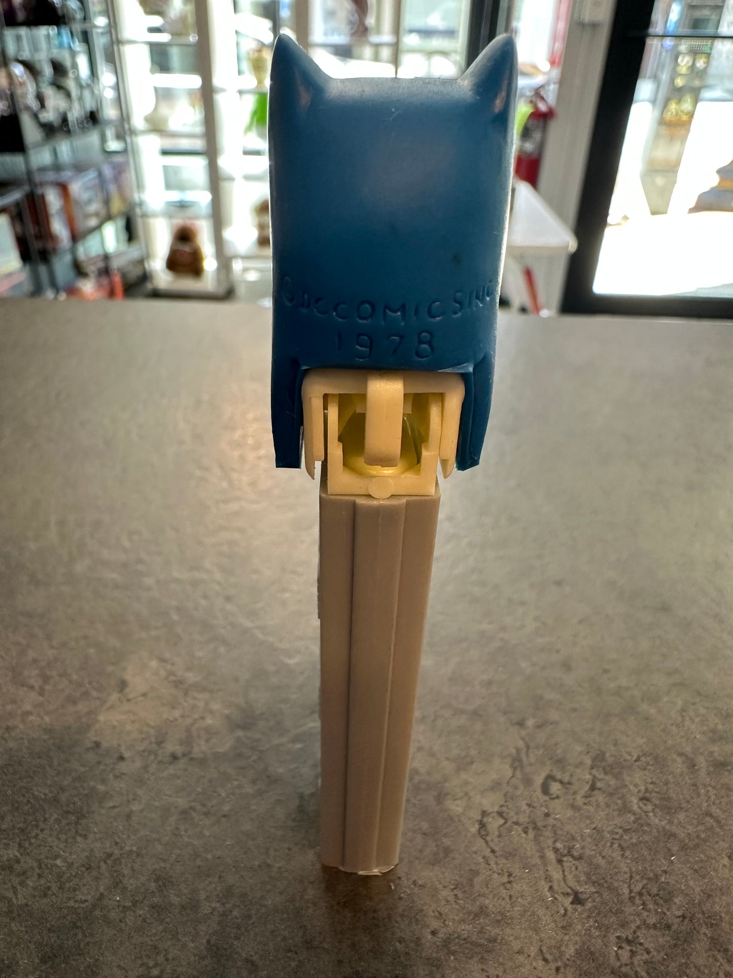 1978 Batman Pez Dispenser - Original Packaging - No Feet Version