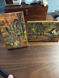 Pair Polynesian Art Stand Ups