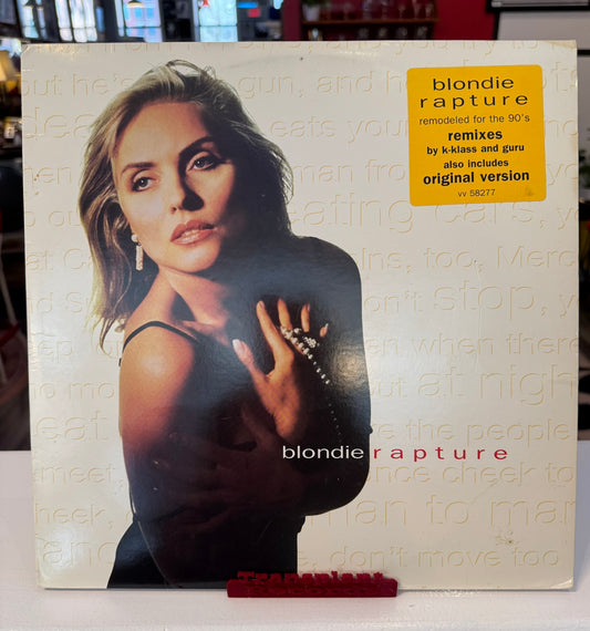 Blondie "Rapture" (90s Remixes) Vinyl