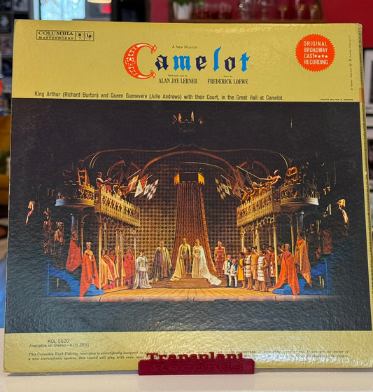 Camelot Original Broadway Cast Recording Vinyl