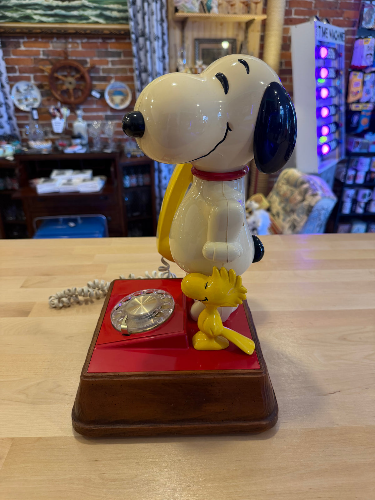 1976 Snoopy and Woodstock Rotary Phone