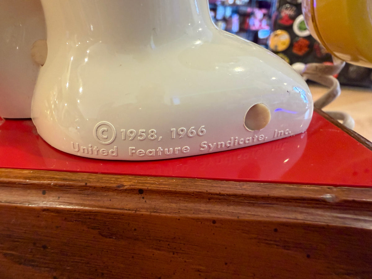 1976 Snoopy and Woodstock Rotary Phone