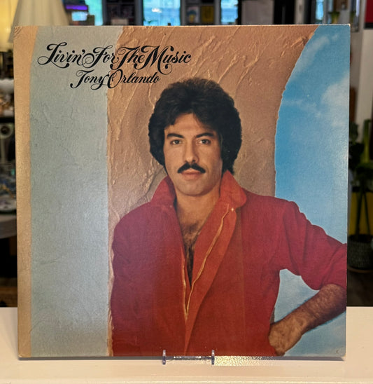 Tony Orlando "Livin' For the Music" Vinyl