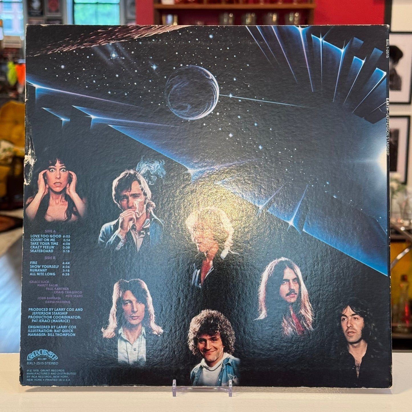 Jefferson Starship, "Earth" Vinyl
