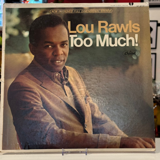 Lou Rawls, "Too Much" Vinyl