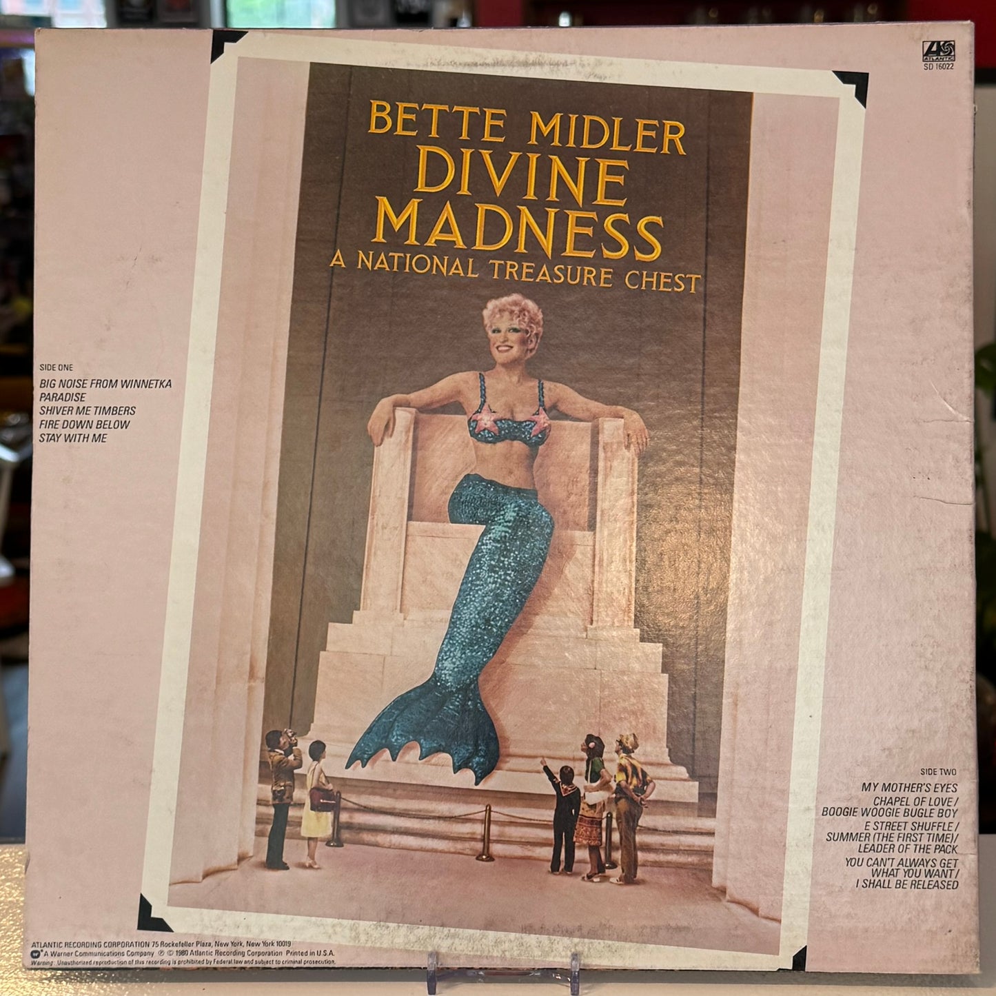 Bette Midler "Divine Madness" Vinyl