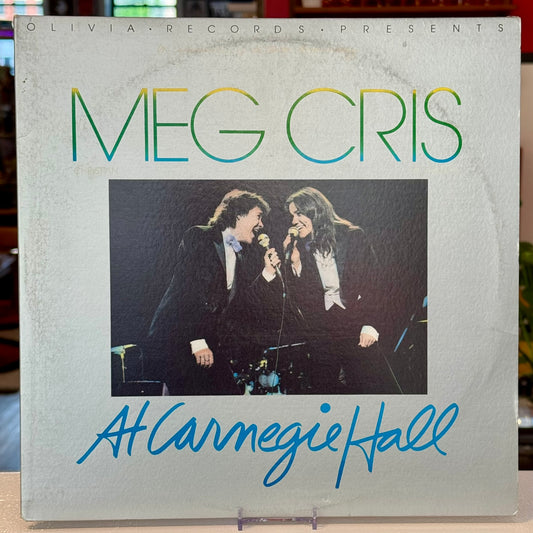 Meg Christian/Cris Williamson "At Carnegie Hall" Vinyl