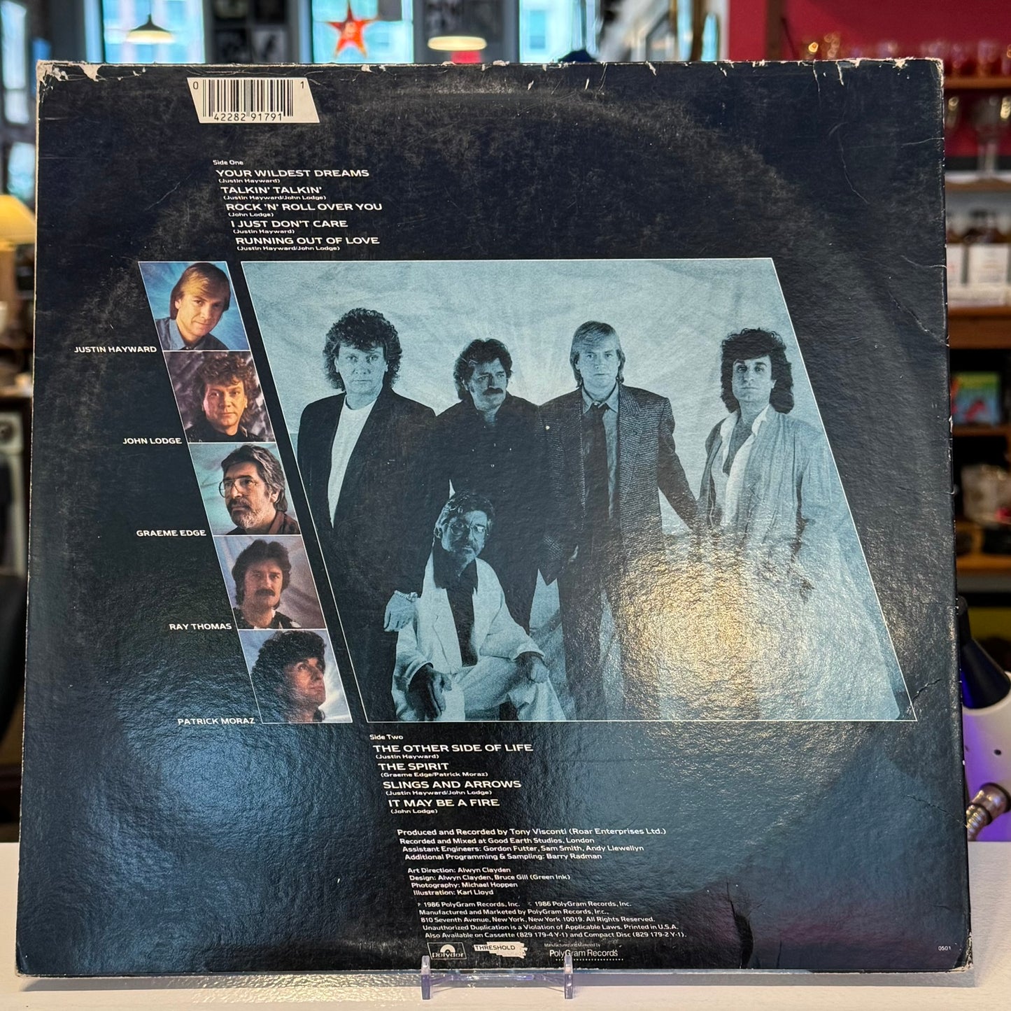 The Moody Blues - "The Other Side of Life" Vinyl
