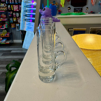 Shot Aperitif/Digestif/Liqueur Cups - Set of 4 Polish Cut Crystal