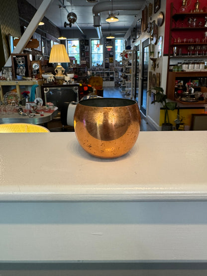 Vintage Coppercraft Guild Planter Goblet Cup 3"