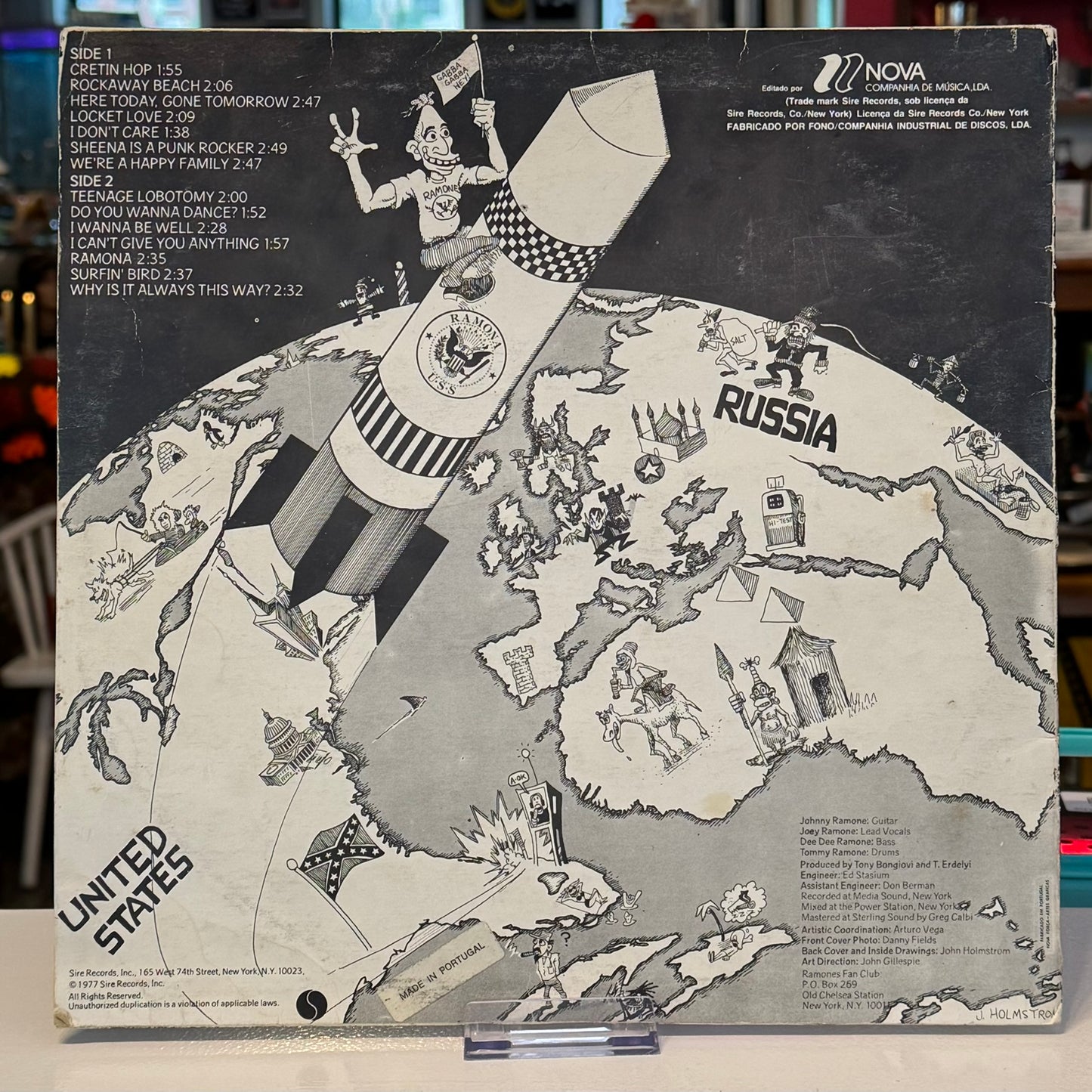 Ramones - "Rocket to Russia" Vinyl