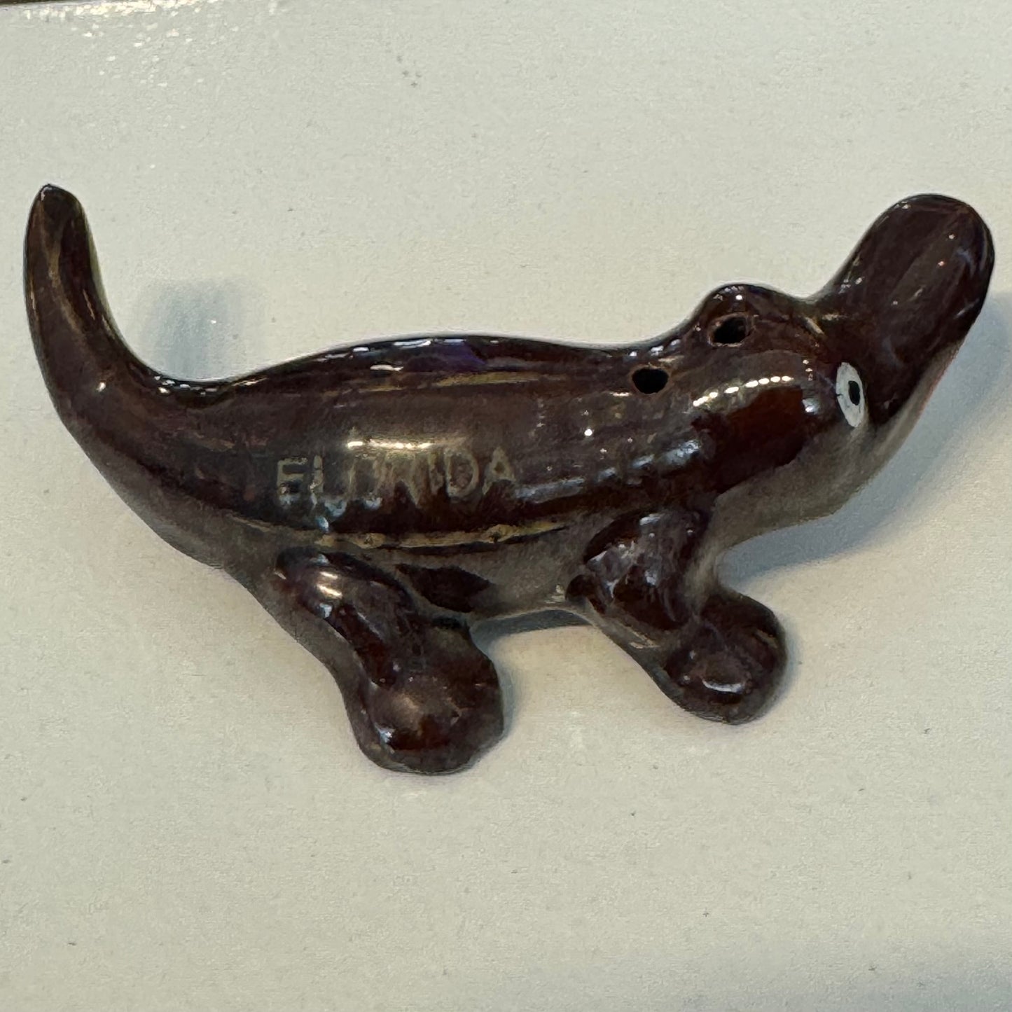 Florida Alligator Salt and Pepper Shakers Vintage