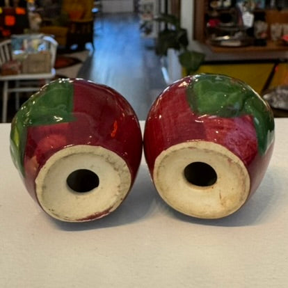 Apple Salt and Pepper Shakers Vintage