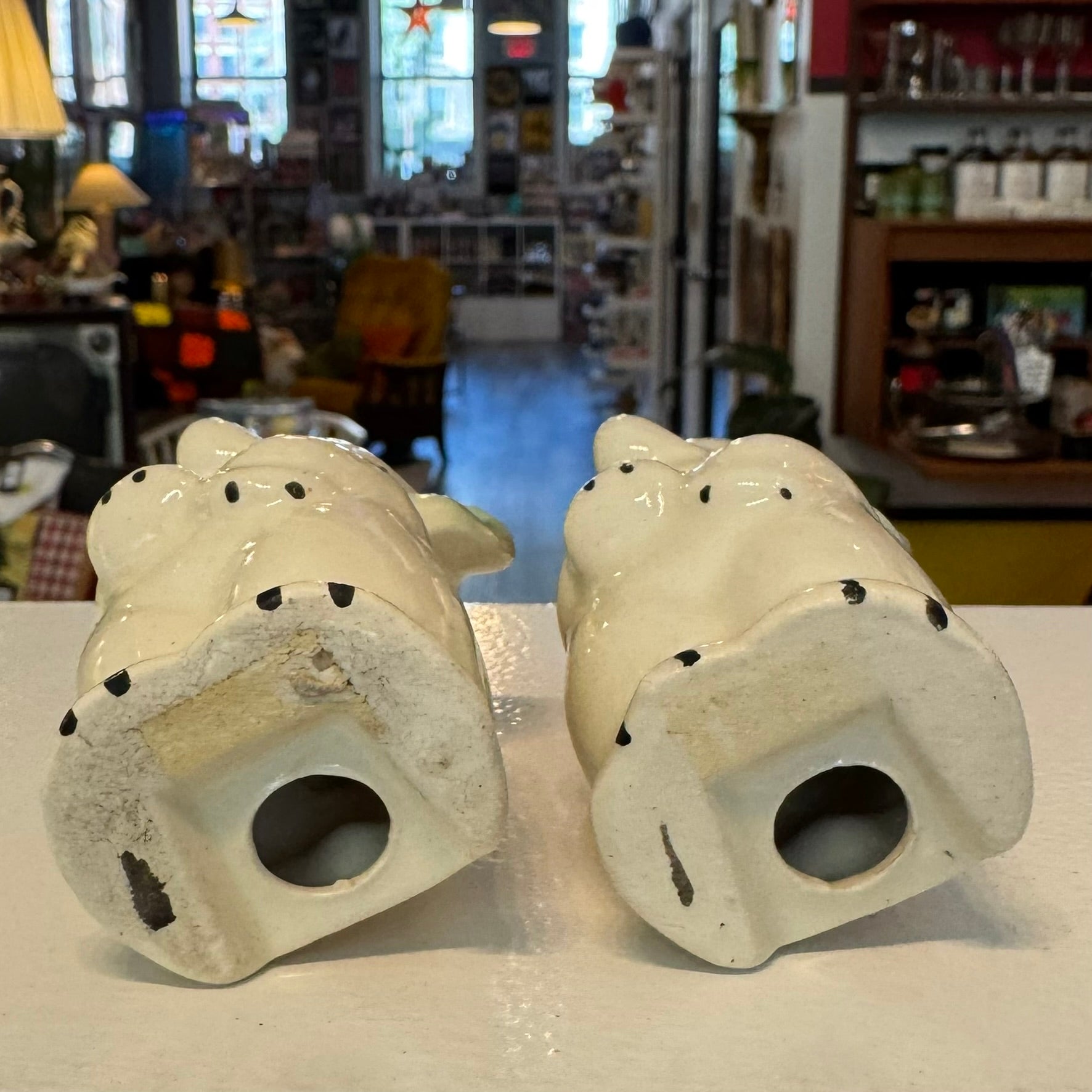 Baby Elephant Salt and Pepper Shakers Vintage