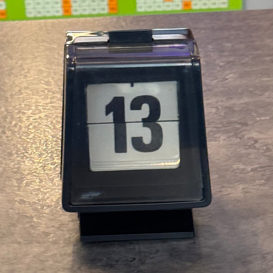 Park Sherman Push Button Flip Desktop Perpetual Desk Calendar