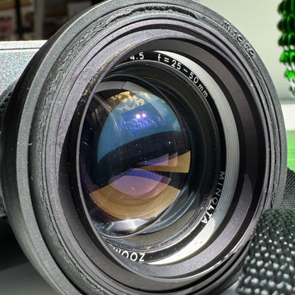 Minolta 110 Zoom SLR Film Camera (Working)