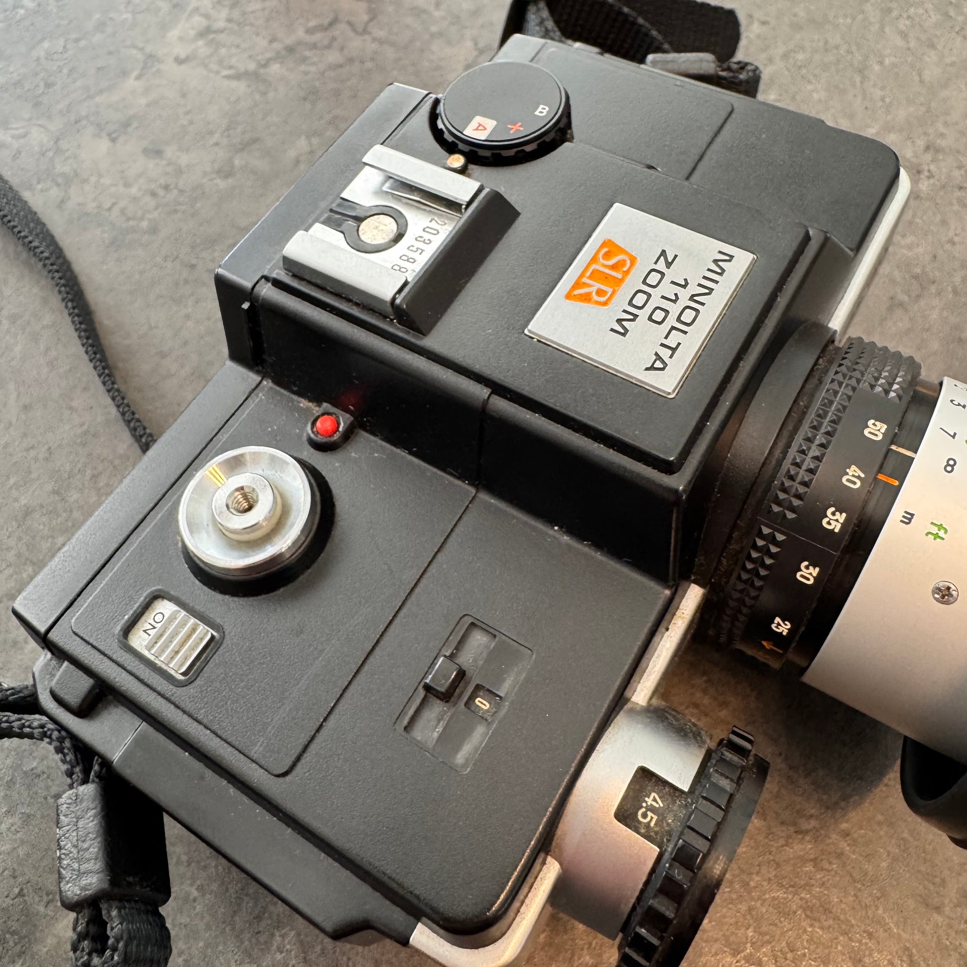 Minolta 110 Zoom SLR Film Camera (Working)