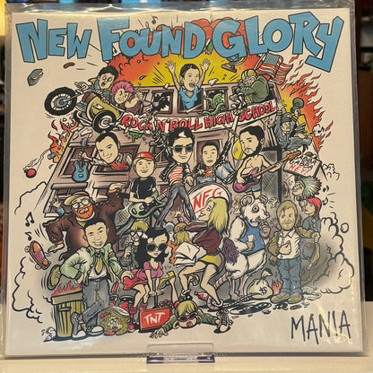 New Found Glory - "Mania (Tribute to Ramones)" 2013 Vinyl