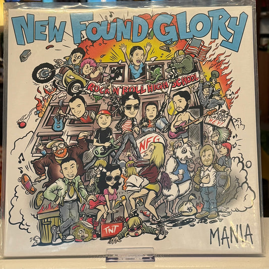 New Found Glory - "Mania (Tribute to Ramones)" 2013 Vinyl