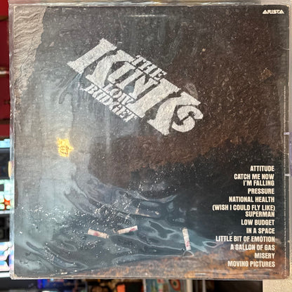 The Kinks -' Low Budget'  Vinyl