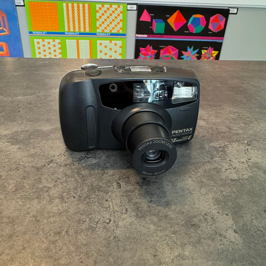 Pentax IQZoom 80-E 35mm Camera (Working)