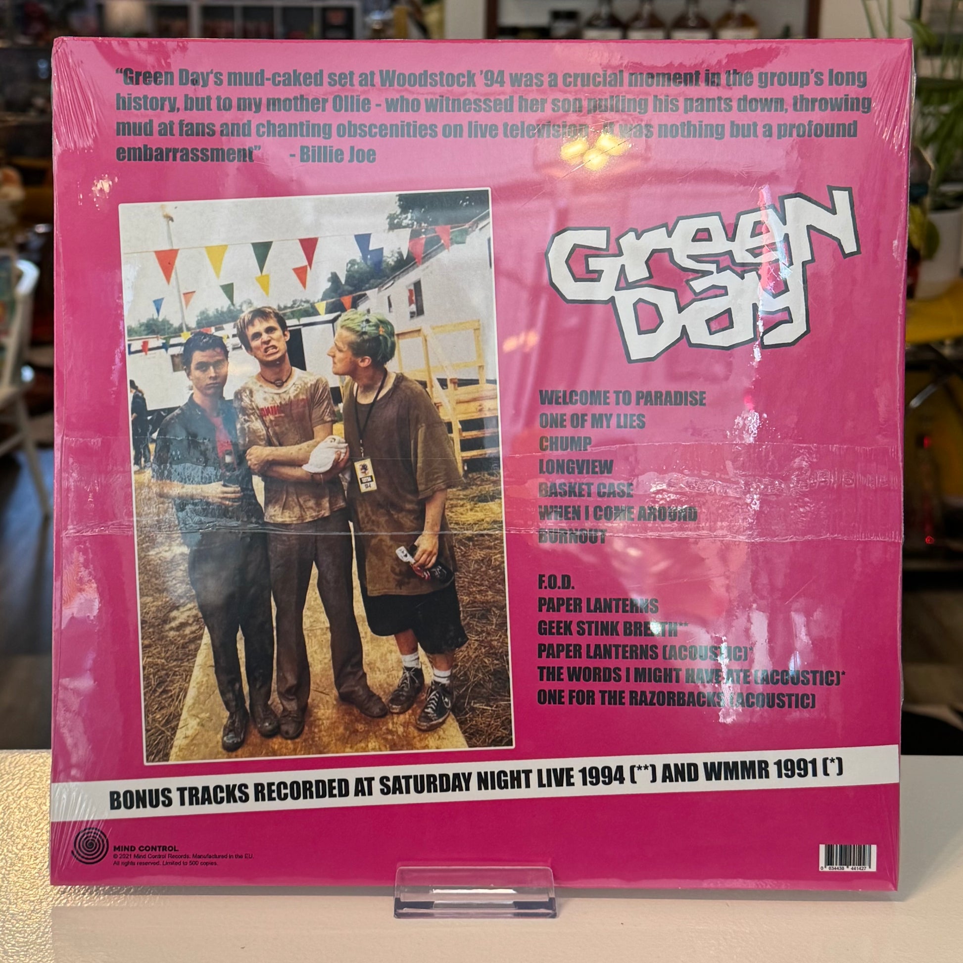 Green Day - Woodstock 1994 US TV Broadcast