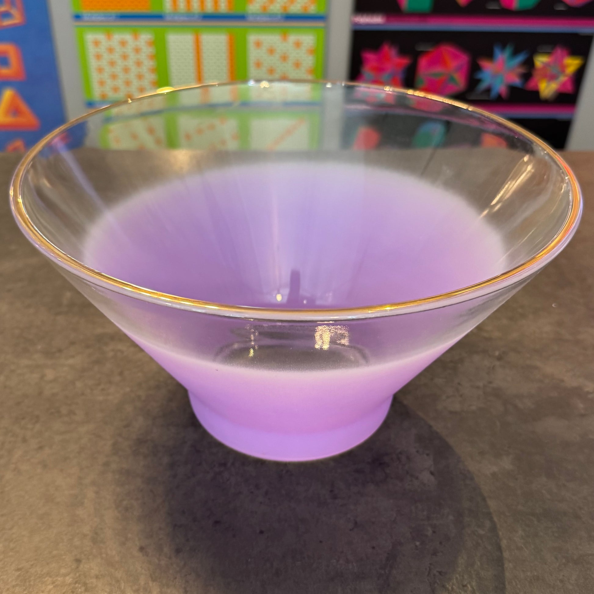 Purple Blendo Large Bowl