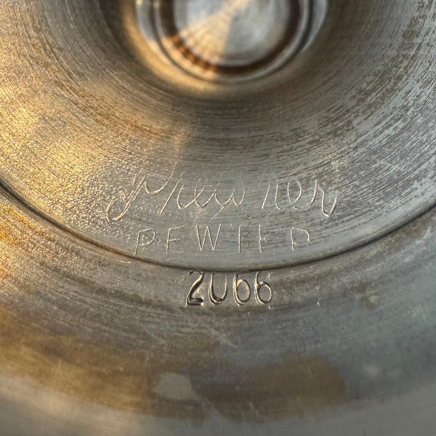 Preisner Pewter Vase #2066 9.5"H