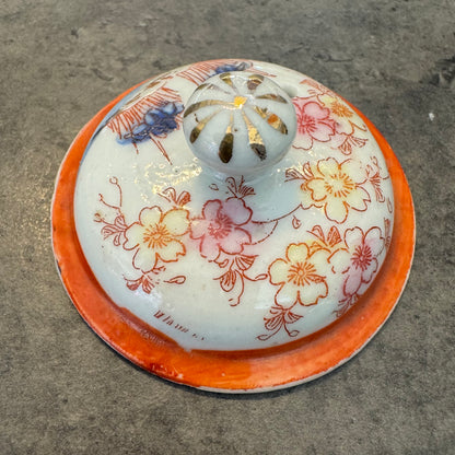 Japanese Geisha Hand Painted Porcelain Tea Pot