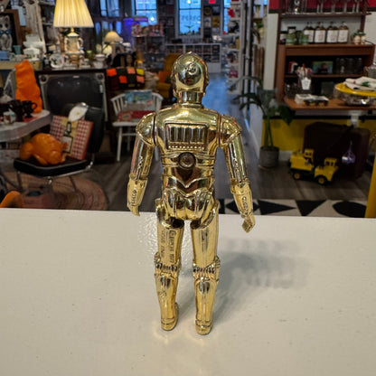 Star Wars C-3PO Action Figure (1978 Kenner — Original Gold Chrome Finish)