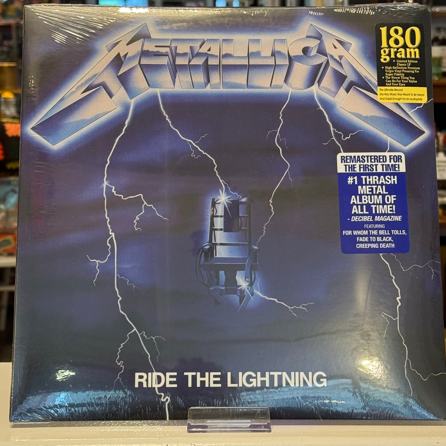 Metallica - 'Ride The Lightning' 2022 Reissue Remastered Sealed!
