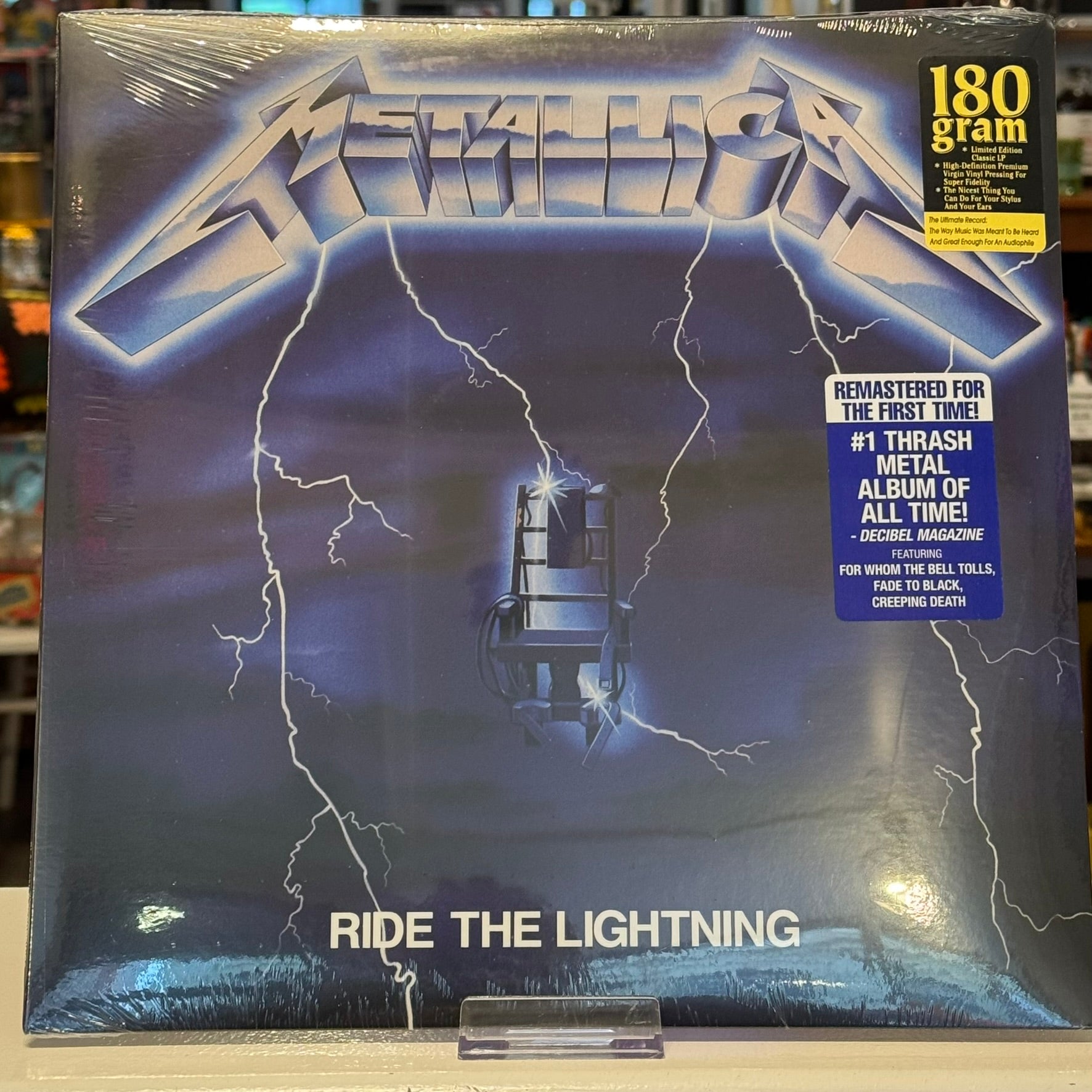 Metallica - 'Ride The Lightning' 2022 Reissue Remastered Sealed!