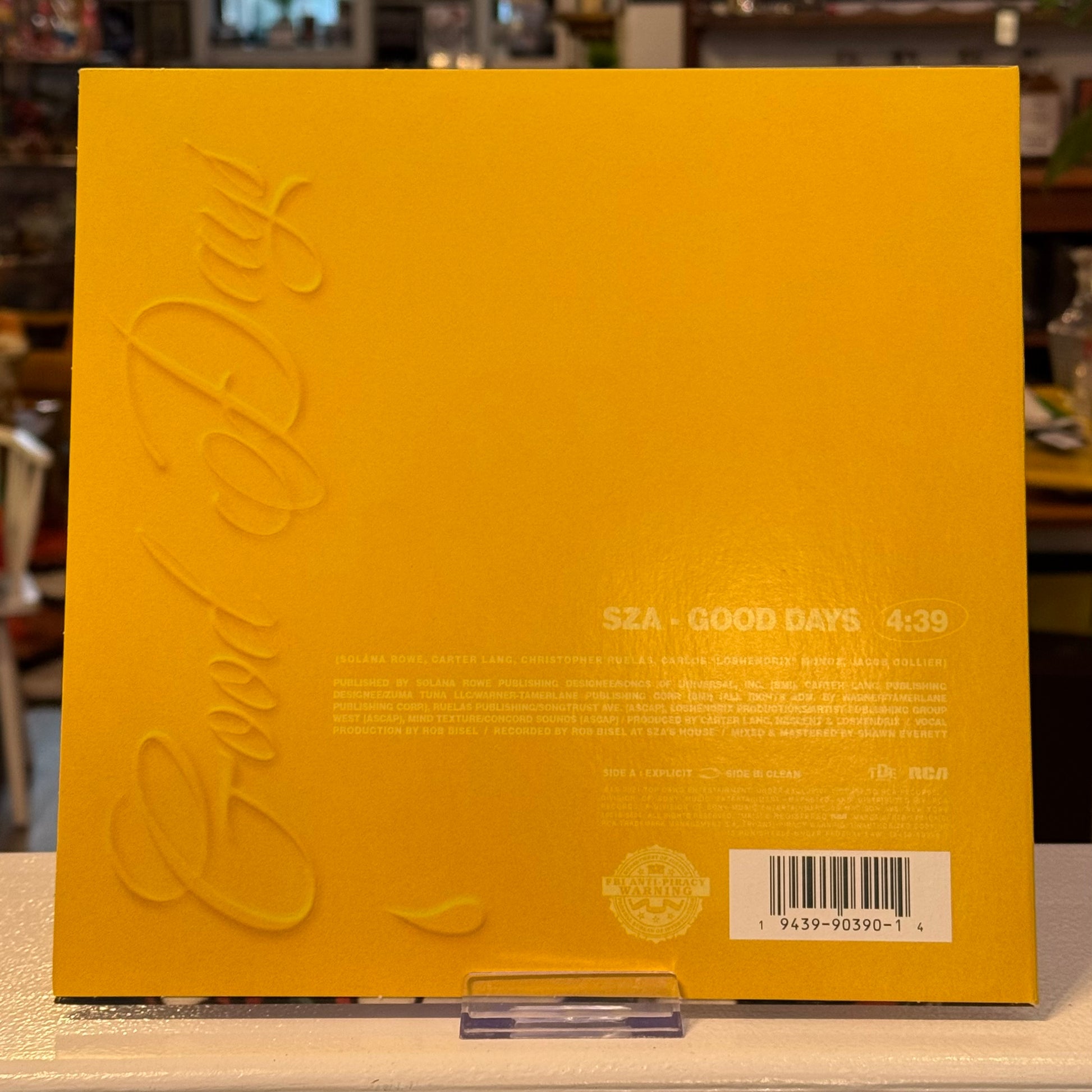 SZA - 'Good Days' Vinyl