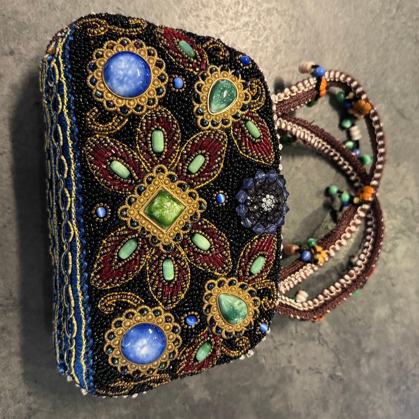 Vintage Beaded Handbag CEM Label