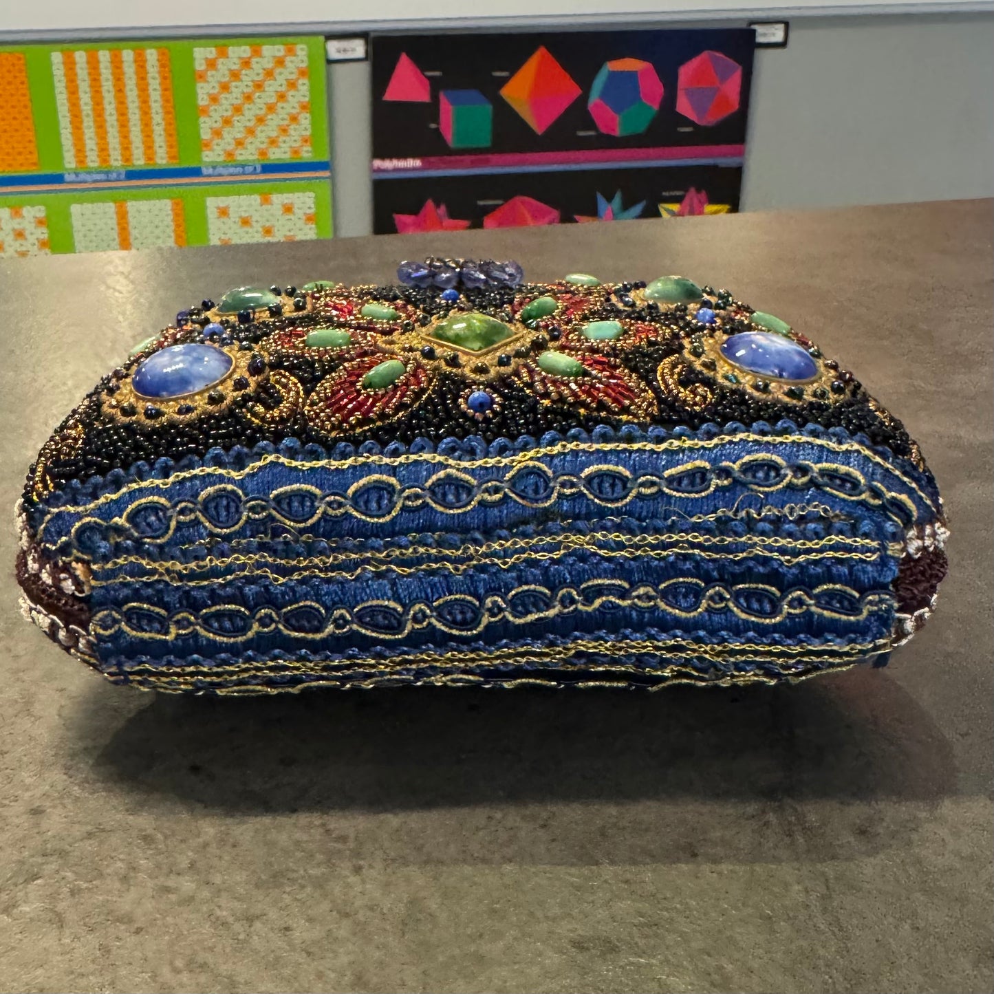 Vintage Beaded Handbag CEM Label