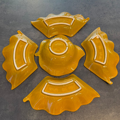 Chips and Dips Set of 6 California Pottery RL70