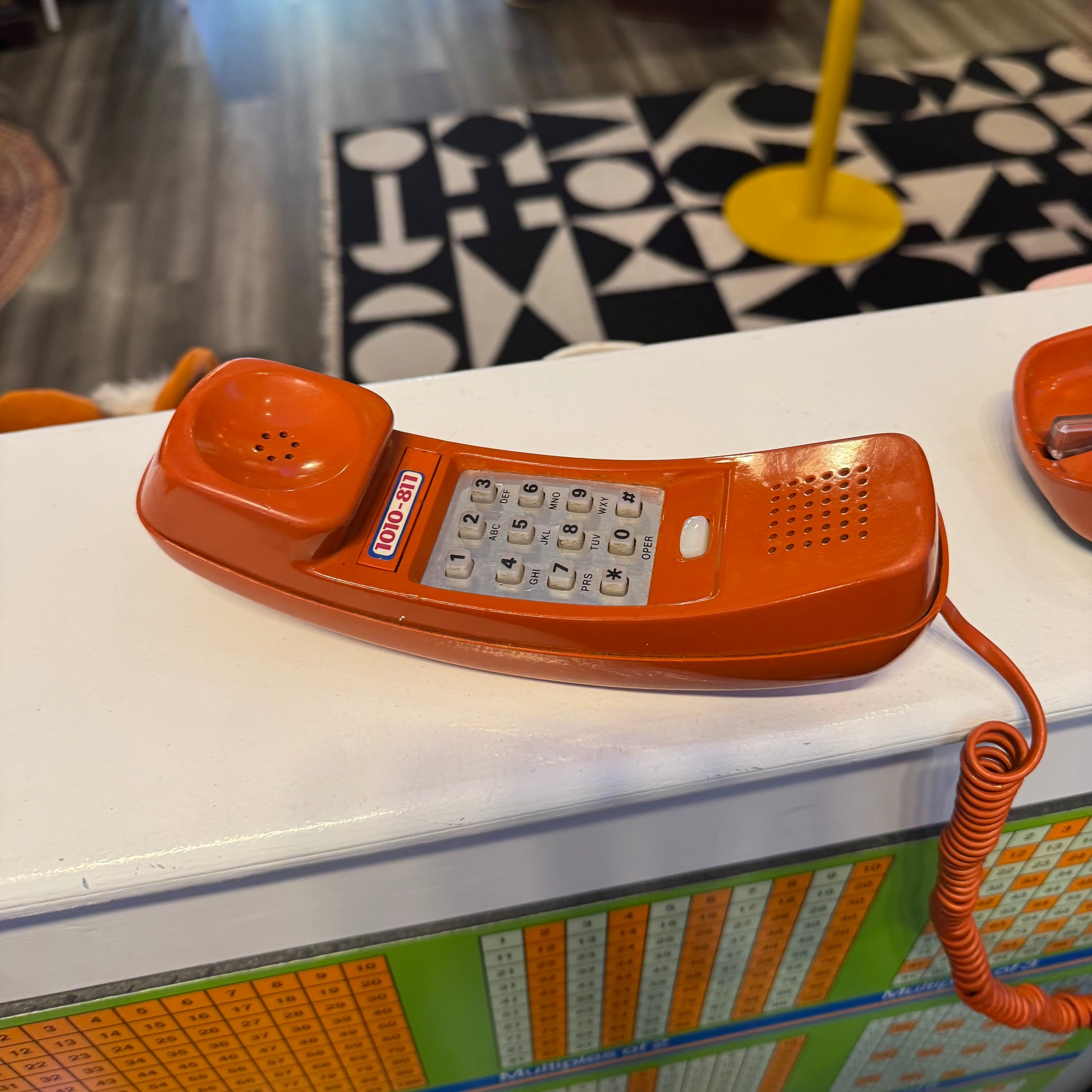 Orange Touchtone Phone