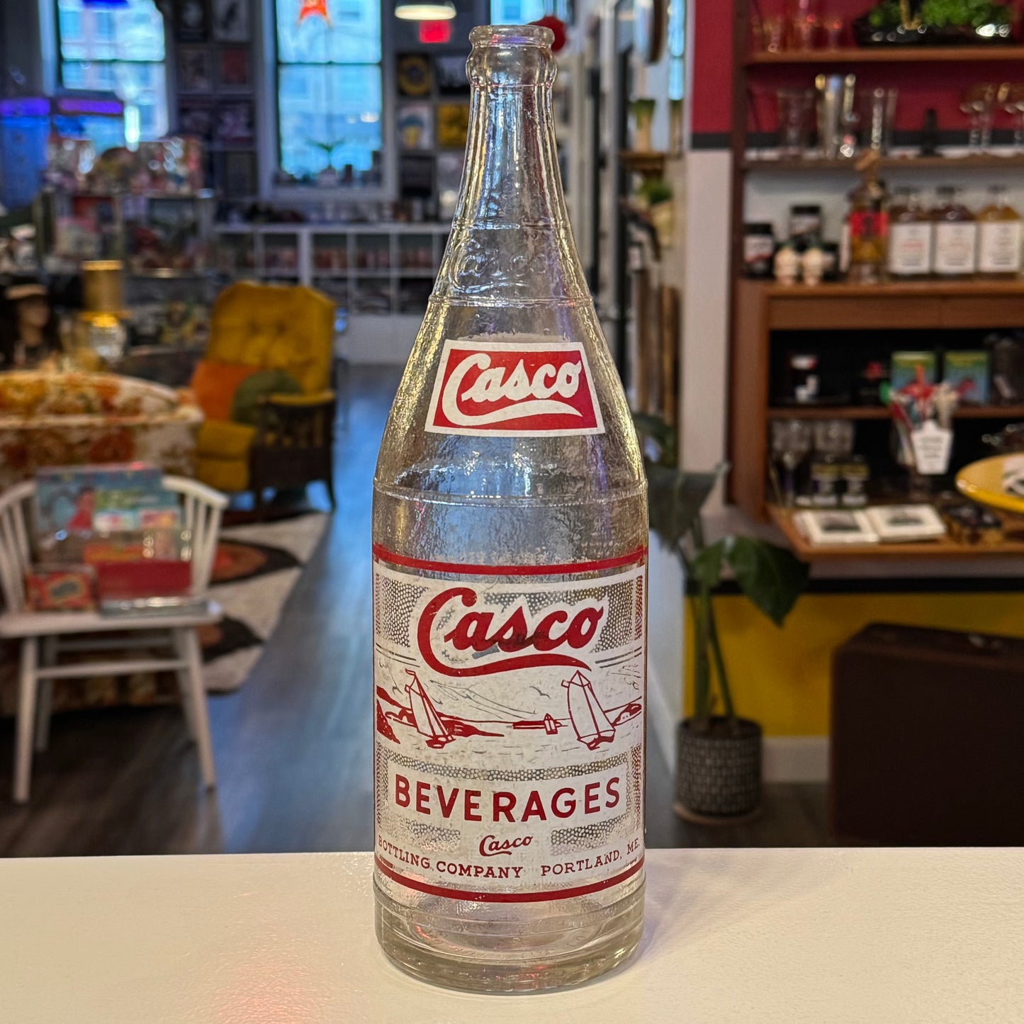 Casco Beverages Large Glass Bottle