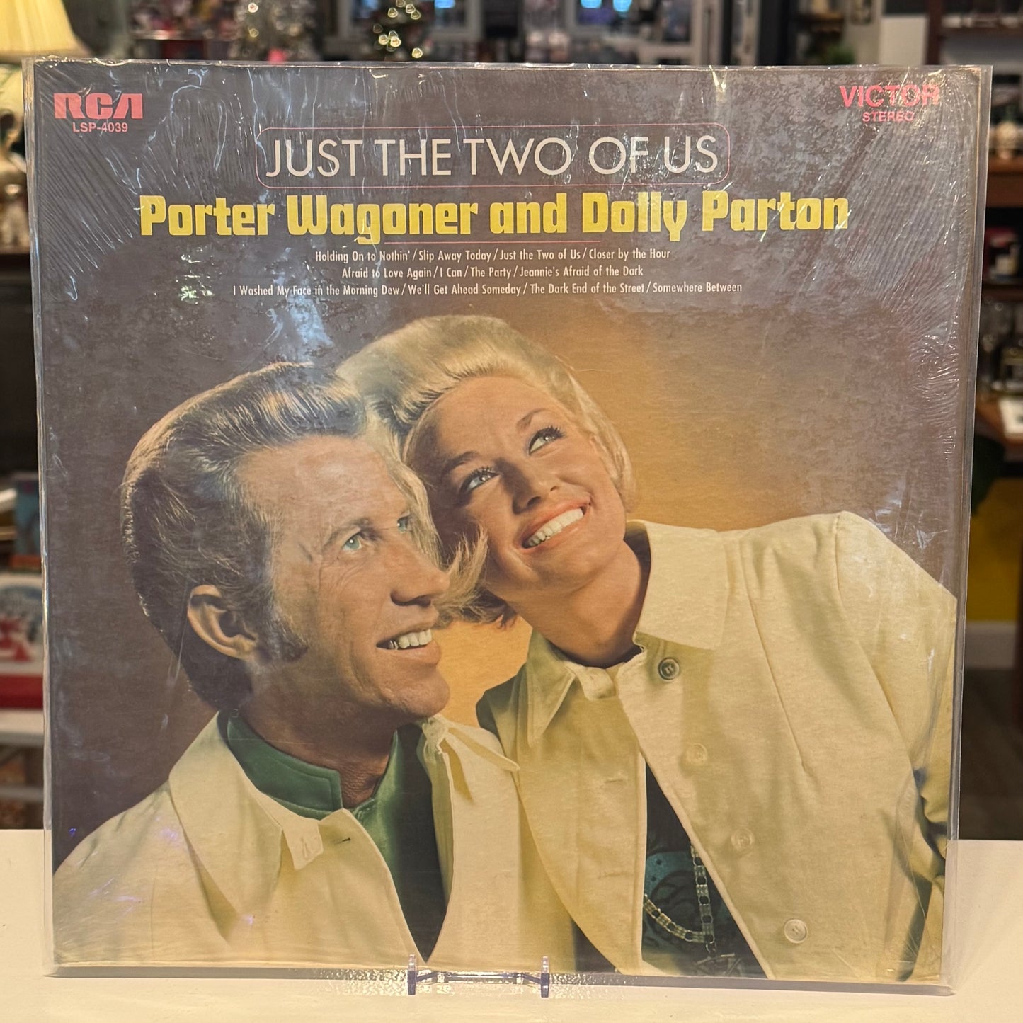 Porter Wagoner and Dolly Parton - Just The Two Of Us 1968 Repress Vinyl