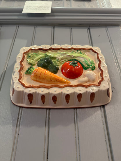 Vegetable Basket Wall Decor Dish