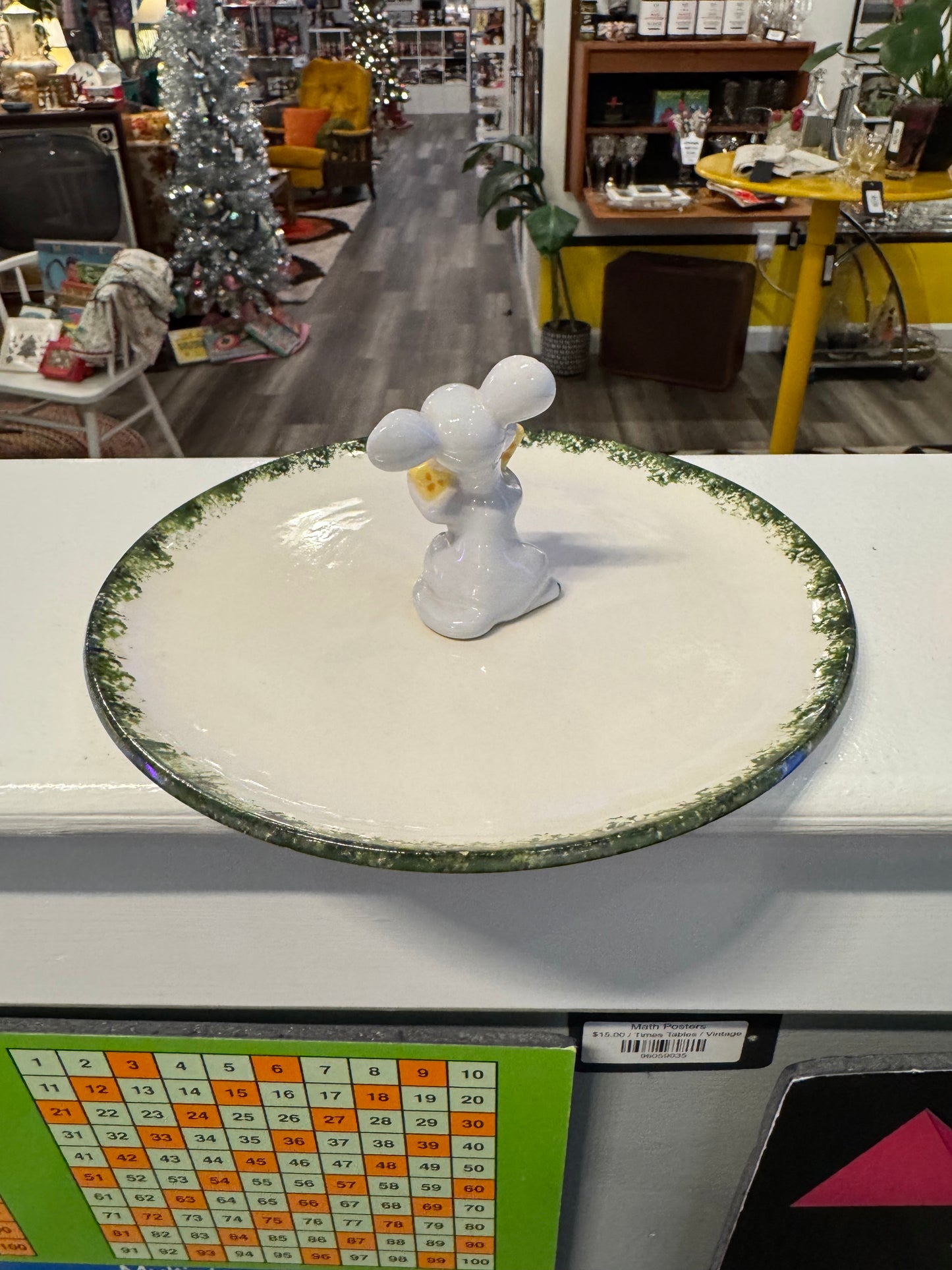 Mouse with Cheese Plate