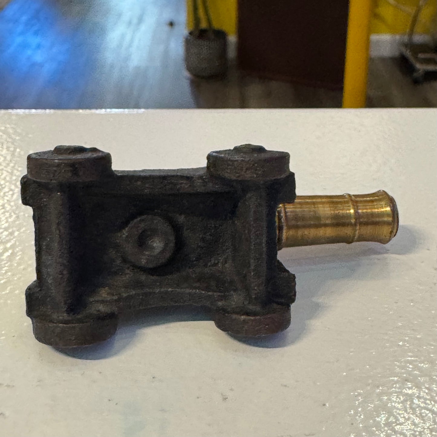 Mini Brass and Iron Cannon Desk Weight