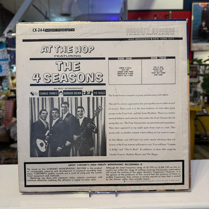 The 4 Seasons "At the Hop" Vinyl