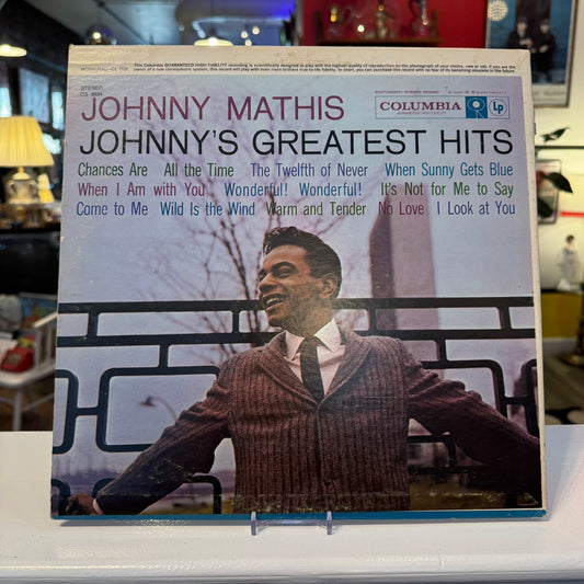 Johnny Mathis "Johnny's Greatest Hits" Vinyl