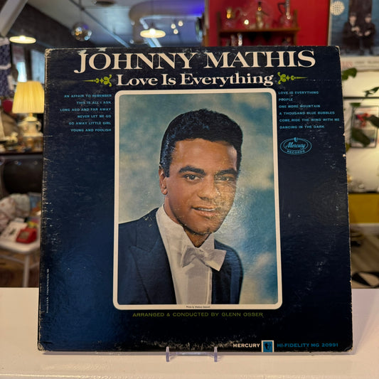 Johnny Mathis "Love is Everything" Vinyl