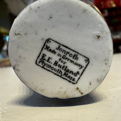 Plymouth Rock Souvenir Glazed Vase Jonroth Made in Germany.