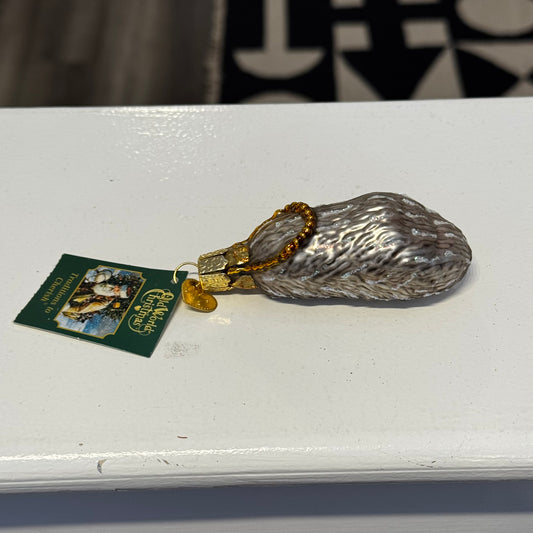 Rabbit's Foot Glass Ornament