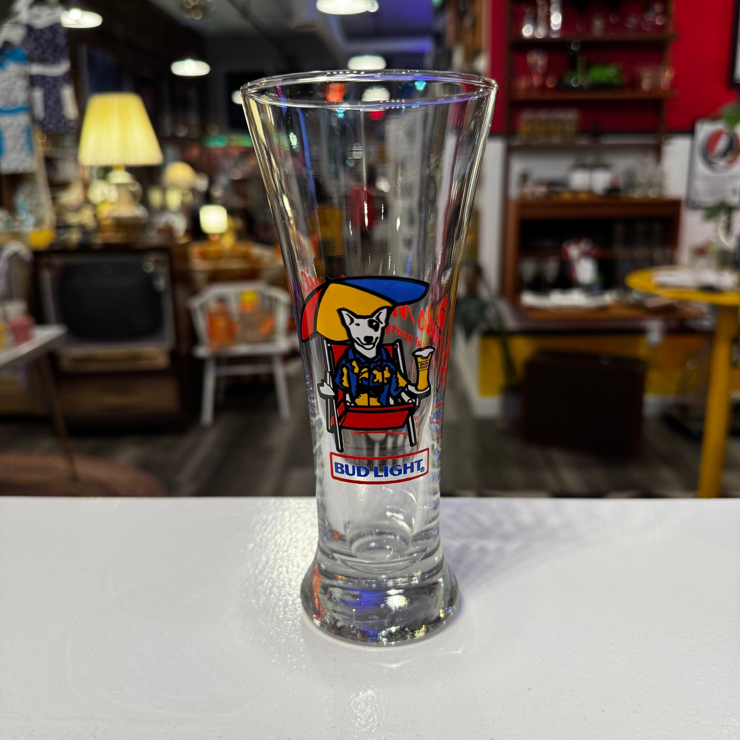 Spuds McKenzie Beer Glass